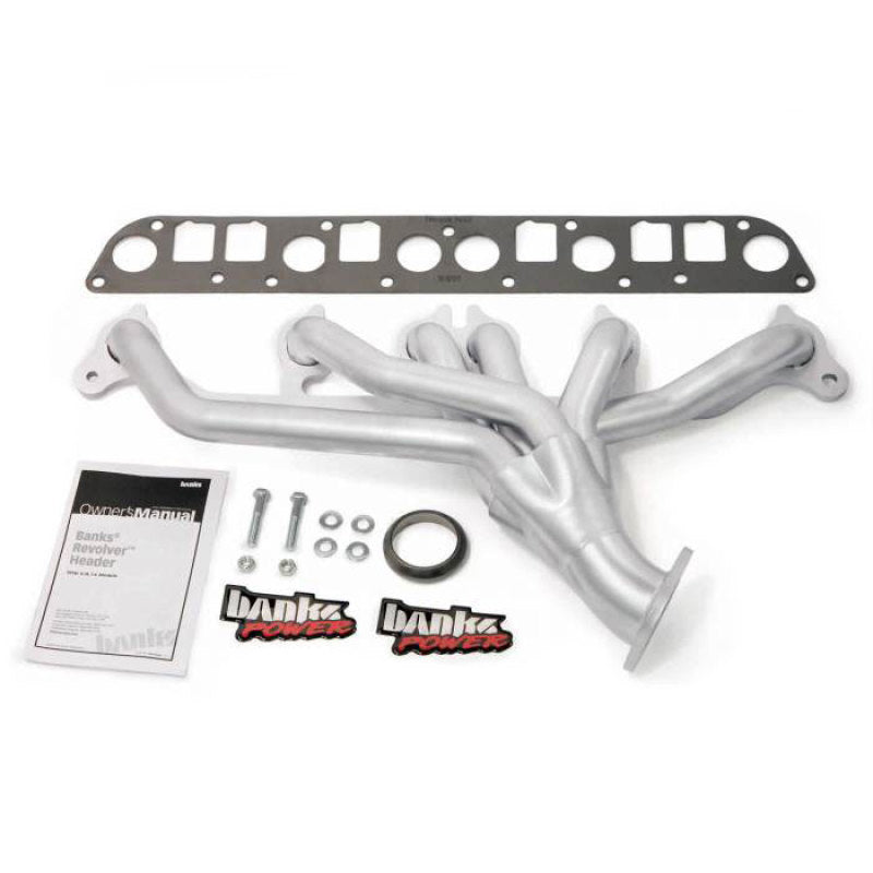 Banks Power Revolver Exhaust Header Sys w/hardware 91-99 Jeep 4.0 Wrangler / 91-98 Cherokee 51327