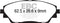 EBC 14+ Mazda 3 2.0 (Japan Build) Greenstuff Front Brake Pads