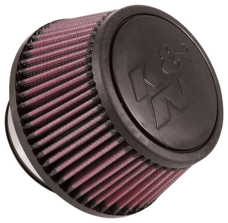 K&N Universal Round Clamp-On Air Filter, High-Flow - 3"FLG, 6"B; 4-21/32"T, 3"H RU-5288