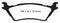 EBC 15+ Ford F150 2.7 Twin Turbo (2WD) Yellowstuff Rear Brake Pads