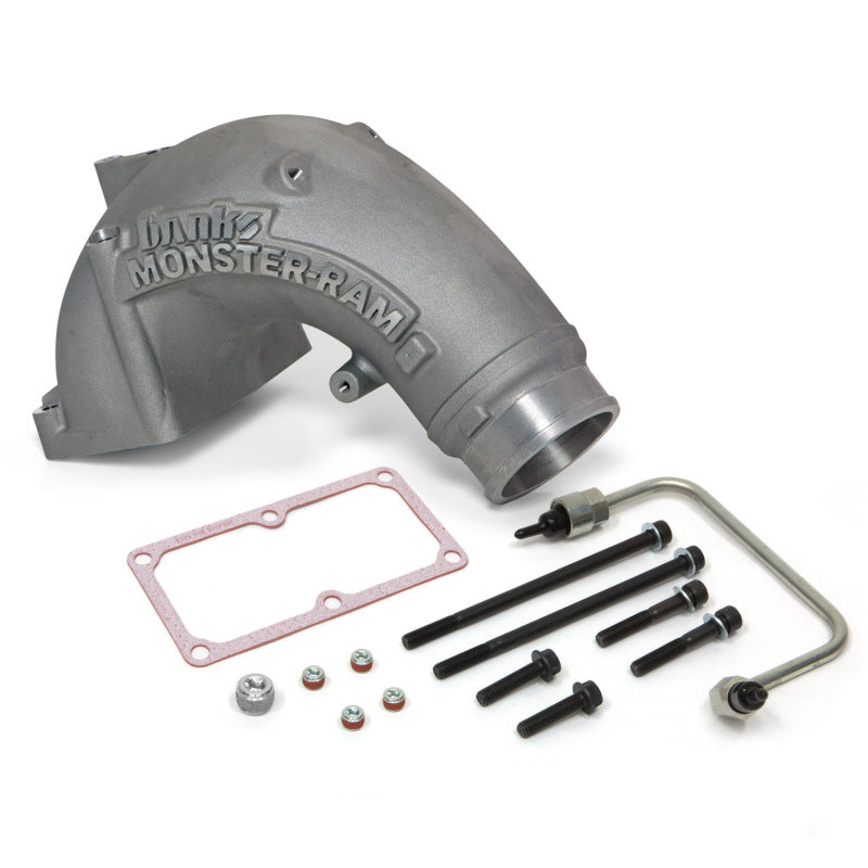 Banks Power Monster-Ram Intake System w/Fuel Line 3.5" Natural for 07.5-17 Ram 6.7L Diesel 42788