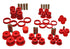 Energy Suspension 84-01 Jeep Cherokee/Wagoneer/Comanche Red Hyper-Flex Master Bushing Set