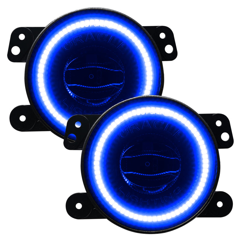 ORACLE Lighting High Performance Dynamic ColorSHIFT 20 W LED Fog Lights for Jeep JK/JL/JT 5846-332