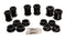 Energy Suspension 04-09 Cadillac XLR/XLR-V / 97-12 Corvette Black Rear End C/A Bushing Set