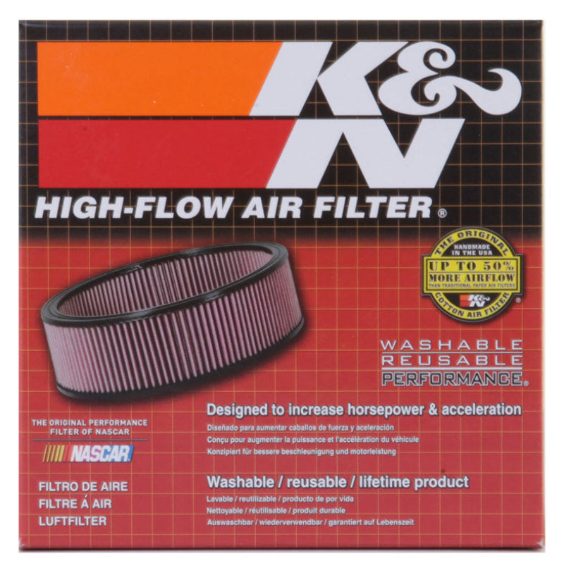 K&N Custom Racing Air Filter Assembly 90-92 Rover Mini 1275 L4 RoundTapered FLG 1.875