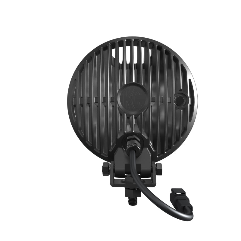 KC HiLiTES SlimLite 6in. LED Light 50w Spot Beam (Single) - Black