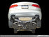 AWE Tuning Track Edition Exhaust - Chrome Silver Tips (90mm) for Audi B8 / B8.5 S4 3.0T 3020-42020