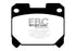 EBC 93-98 Toyota Supra 3.0 Twin Turbo Redstuff Rear Brake Pads