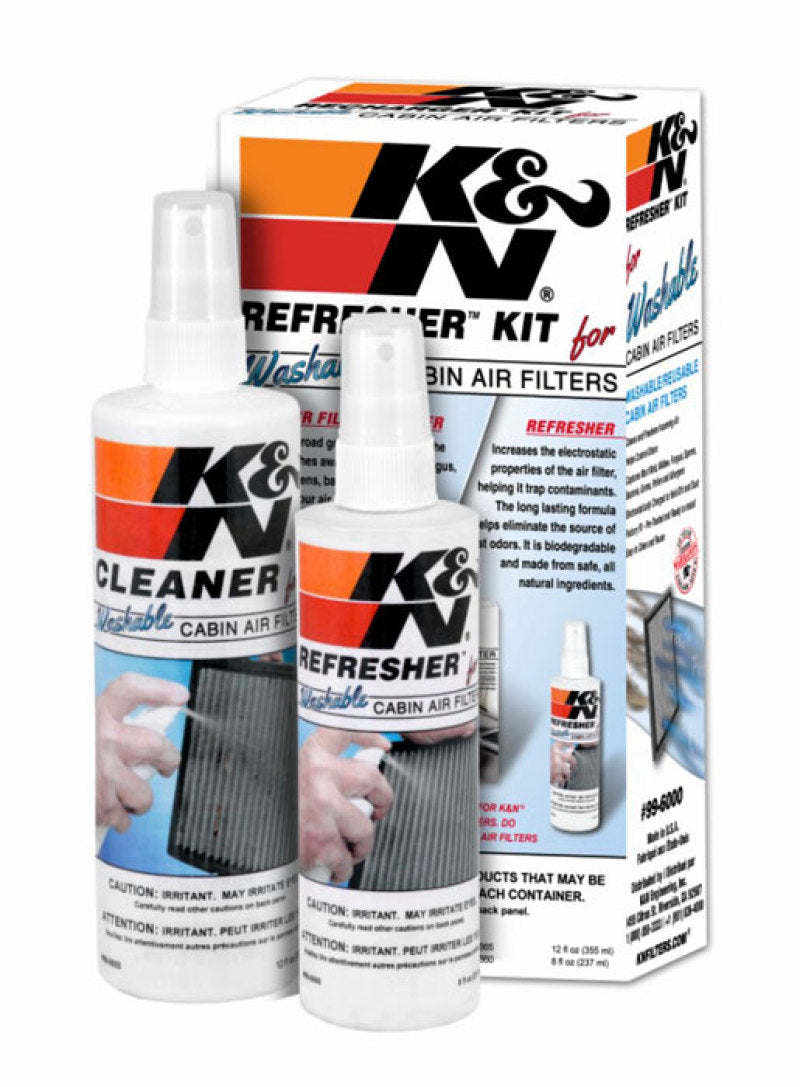 K&N Cabin  Air Filter Refresher/ Cleaning Kit 99-6000