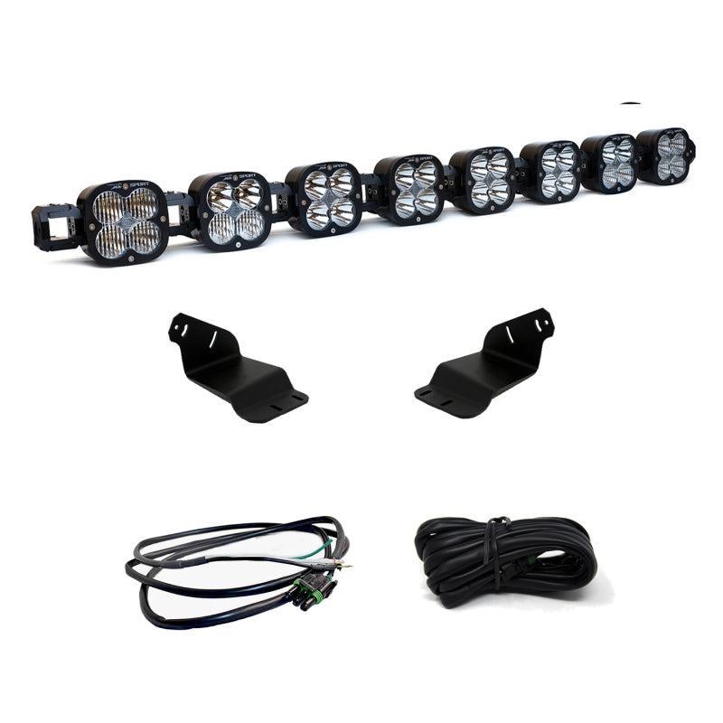 Baja Designs Ford XL-Linkable 8-Light w/Upfitter Roof Mount Light Kit - Ford 2021-22 Bronco 447756UP