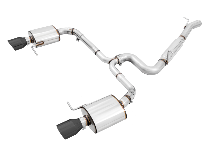 AWE Tuning Touring Edition Exhaust for VW Golf Alltrack /Sportwagen 4Motion Diamond Black Tips 3015-33098