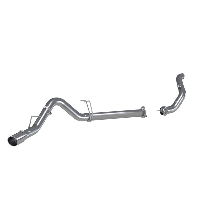 MBRP 4"Filter Back Single Side Exit AL & Down Pipe Exhaust For 11-14Ford 6.7L F-250/350/450 S6284AL