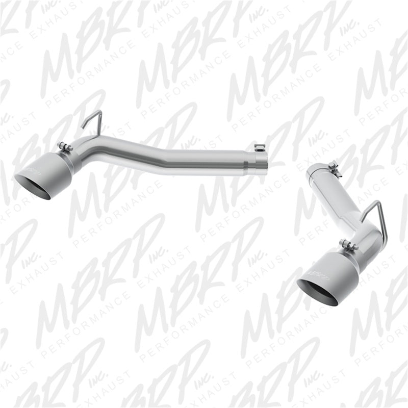 MBRP 3" AL Axle Back Muffler Delete For 10-15 Chevy Camaro V8 6.2L - S7019AL