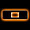 ORACLE Lighting Universal Illuminated Amber LED Letter Badges - Matte Black Surface Finish - O 3141-O-005