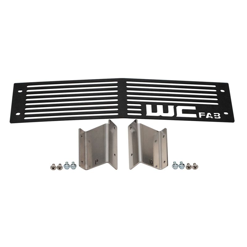 Wehrli 15-19 Chevrolet Silverado HD 6.6L LML/L5P Duramax Bumper Grille - Fine Texture Black