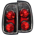 ANZO 2000-2006 Toyota Tundra Taillights Black (Regular &amp; Access Cab Models Only)