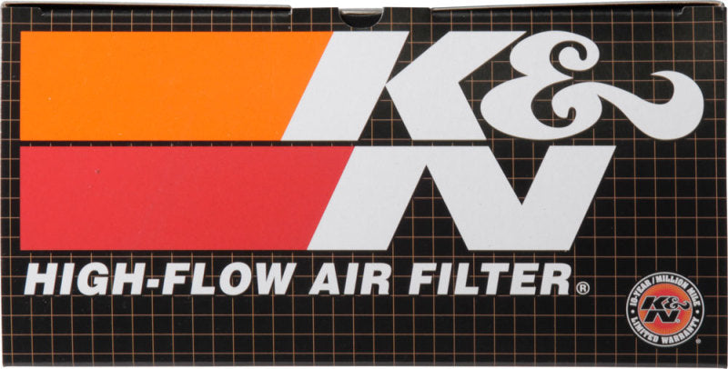 K&N Round Air Filter Assembly, Air Cleaner 2-5/8in Flange 7in Diameter 3in Height w/ Vent 60-1030