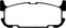 EBC 04-05 Mazda Miata MX5 1.8 (Sports Suspension) Greenstuff Rear Brake Pads