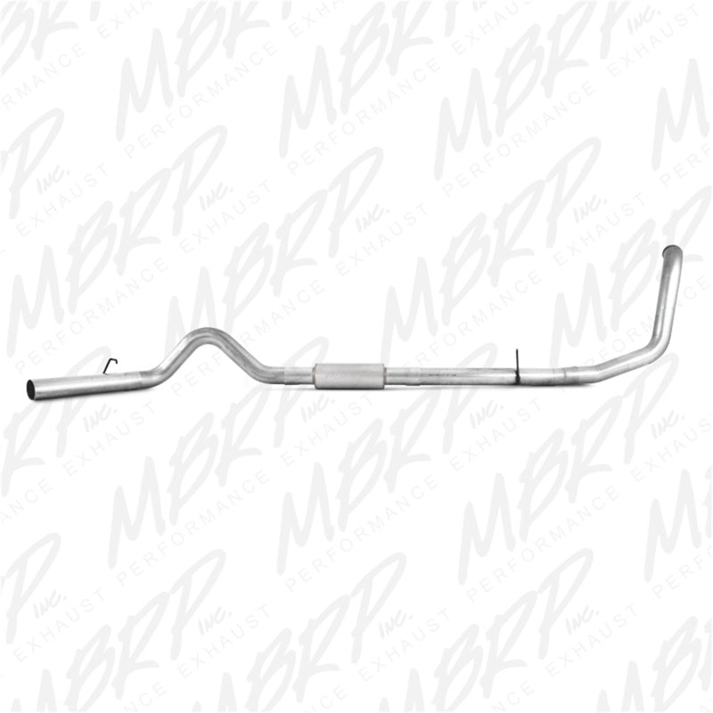 MBRP 4" Turbo Back, Single Side P Series Exhaust For 99-03 Ford F-250/350 7.3L S6200P