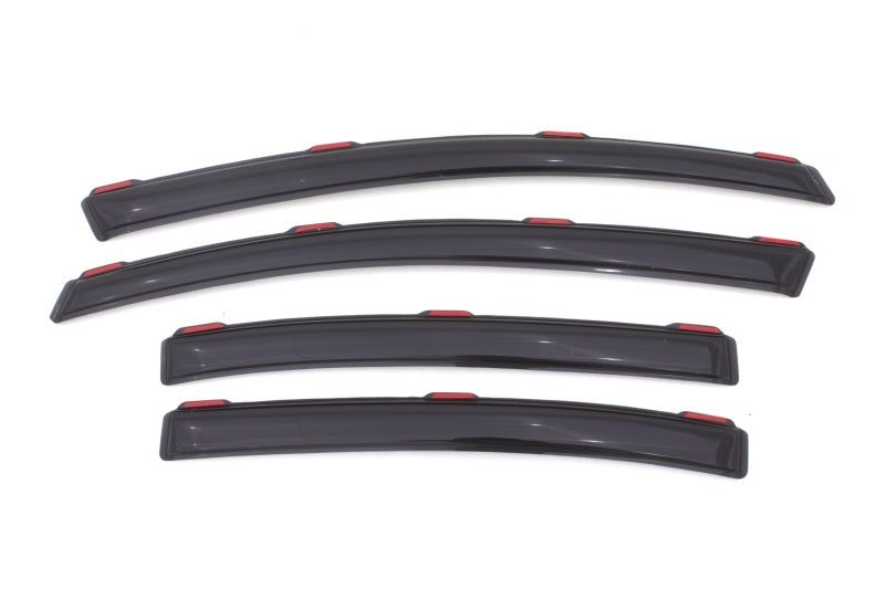 AVS 12-15 Honda Civic Ventvisor In-Channel Front & Rear Window Deflectors 4pc - Smoke