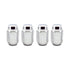 McGard Hex Lug Nut (Cone Seat) 1/2-20 / 13/16 Hex / 1.5in. Length (4-Pack) - Chrome