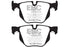 EBC 10-14 BMW X5 3.0 Turbo (35) Yellowstuff Rear Brake Pads