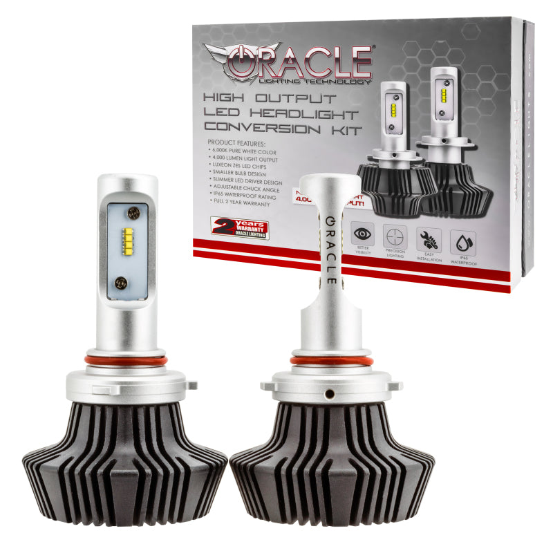 ORACLE Lighting 9005 4000+ Lumen LED Headlight Bulbs Conversion Kit - 6000K 5239-001