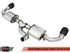 AWE Tuning Tread Edition Axleback Dual Exhaust w/Diamond Black Tips For 18+Jeep WranglerJL/JLU 3015-33001