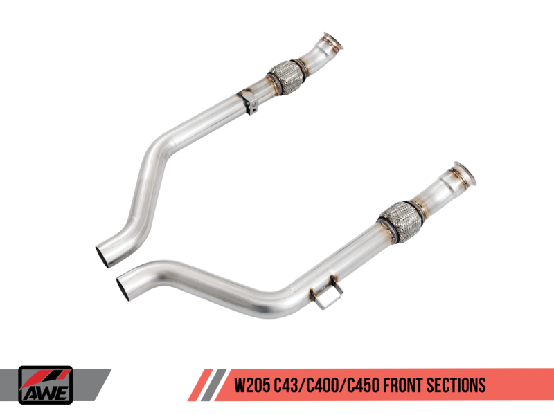 AWE Tuning Touring Edition Exhaust for Mercedes-Benz W205 C450 AMG / C400 3015-31012