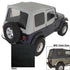 Rugged Ridge S-Top Door Skins Black Tinted Windows 88-95 Jeep Wrangler YJ