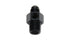Vibrant -6AN Male to 3/8in NPT Male Union Adapter Fitting w/ 1/8in NPT Port