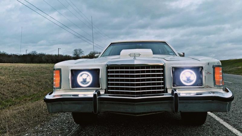 ORACLE Lighting High Powered LED Headlights 7in (Black Bezel) - White 5769-001