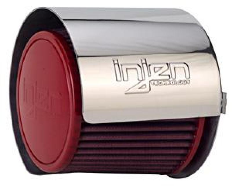 Injen Universal Heat Shield Aluminum Air Filter Fits 3.50 Polished HS3500P