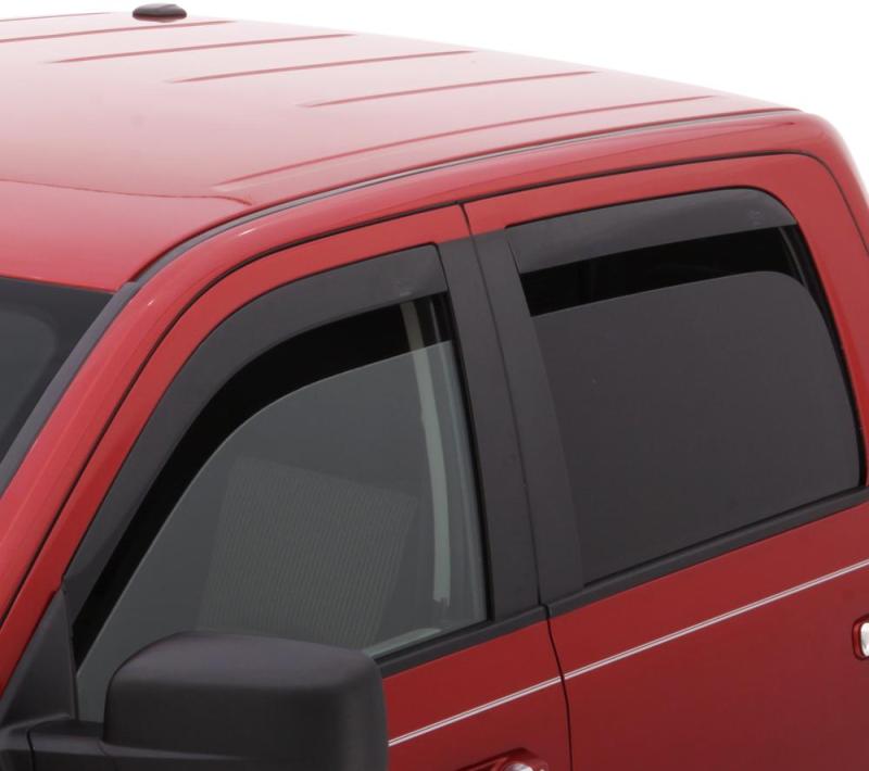 AVS 07-13 Chevy Avalanche Ventvisor Low Profile Deflectors 4pc - Smoke