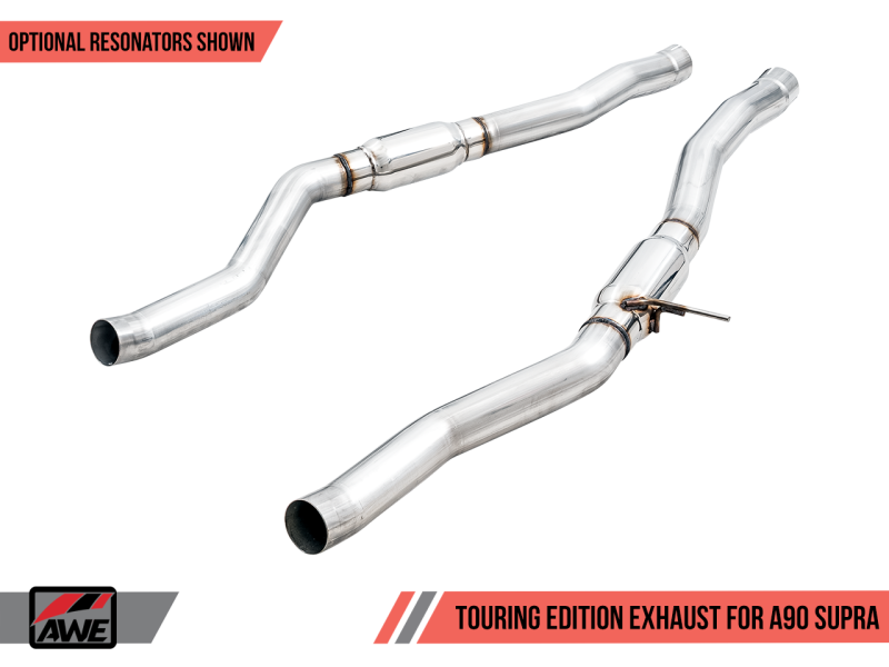 AWE Tuning Resonated Track Edition Exhaust w/5