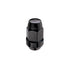 McGard Hex Lug Nut (Cone Seat Bulge Style) M14X1.5 / 22mm Hex / 1.945in. Length (4-Pack) - Black