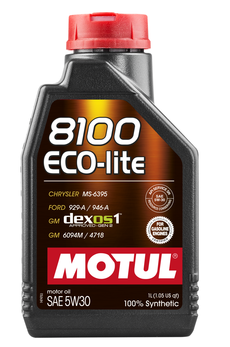 Motul 1L Synthetic Engine Oil 8100 5W30 ECO-LITE