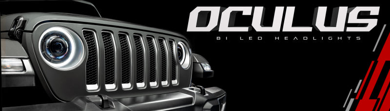 ORACLE Lighting Oculus Bi-LED Projector Headlights - Graphite Metallic - 5500K 5839-504-PAU