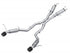 MBRP T304 3"Catback Dual Rear Exit w/CF Tips For 12-21 Jeep Grand Cherokee HEMI SRT8 6.4L S55253CF