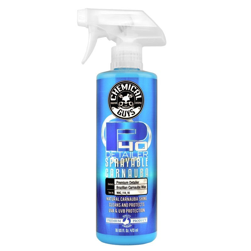 Chemical Guys P40 Detailer Spray w/Carnauba (Set of 6 x 16 Oz. Bottles) WAC_114_16