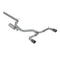 MBRP 3" T304 Cat Back Exhaust, 15-17 VW 2.0L Turbo Golf GTI MK7 w/ Dual Split Rear Exit S46063CF