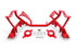 BMR 79-95 Ford Mustang K-Member Standard Version w/Spring Perches - Red