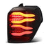 AlphaRex PRO-Series LED Tail Lights Jet Black for 10-21 Toyota 4Runner 690010
