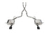 Corsa 11-23 Dodge Durango Xtreme 2.5in Cat-Back Dual Rear Exit w/ Single 4.5in Black PVD Tips