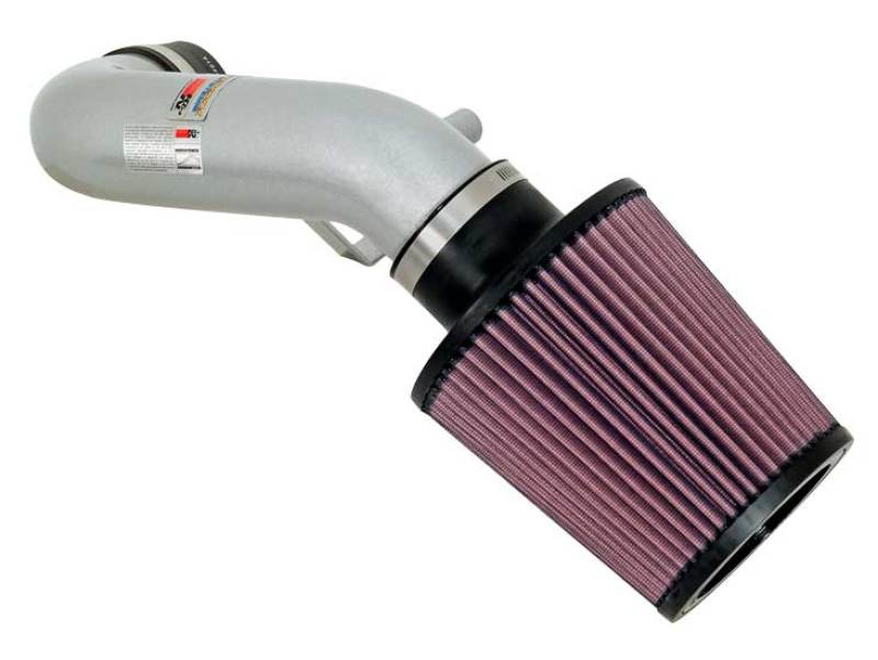 K&N Typhoon Short Ram Cold Air Intake for 02 Acura RSX L4-2.0L Silver 69-0015TS