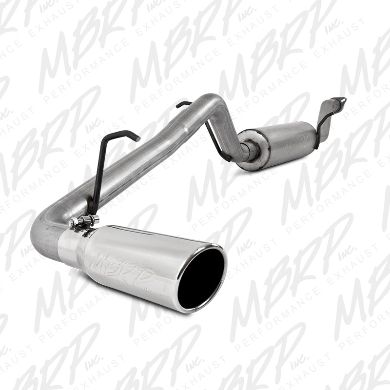 MBRP 2.5" Cat Back, Single Side AL, 04-11 Chevy Colorado / GMC Canyon 2.8L/2.9L/3.5L/3.7L S5046AL