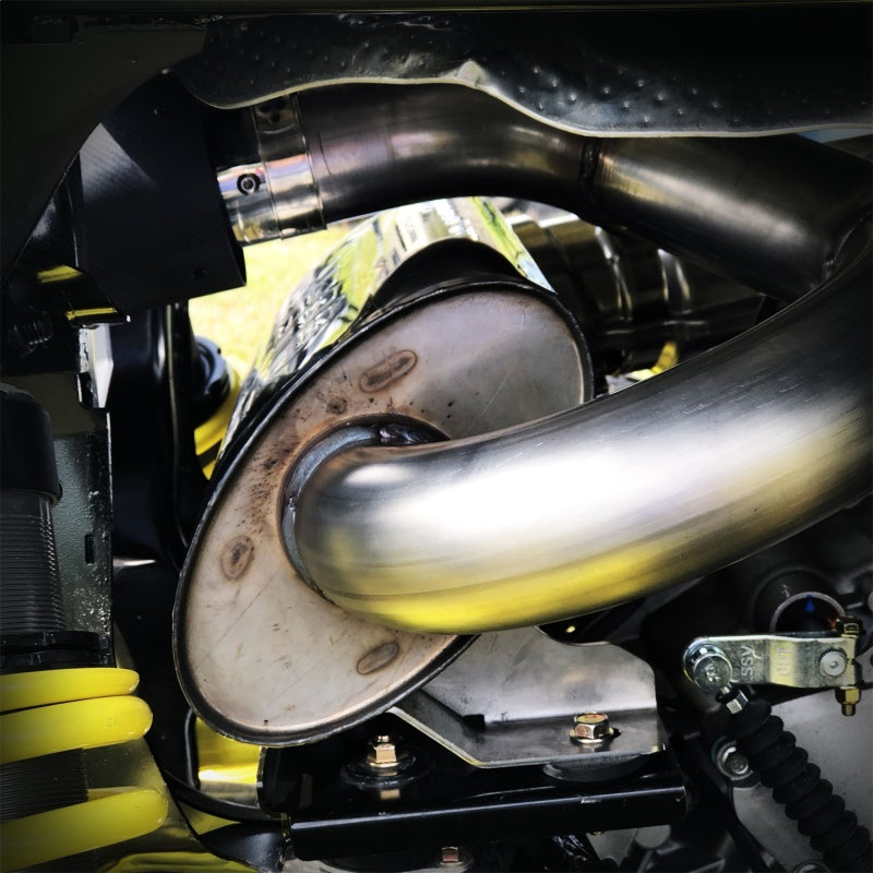 MBRP 18-19 Can-Am Maverick Trail X3 Slip On Exhaust - Sport Series AT-9211SP