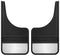 Husky Liners Universal 12in Wide Black Rubber Front Mud Flaps w/ Weight