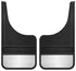 Husky Liners Universal 12in Wide Black Rubber Front Mud Flaps w/ Weight