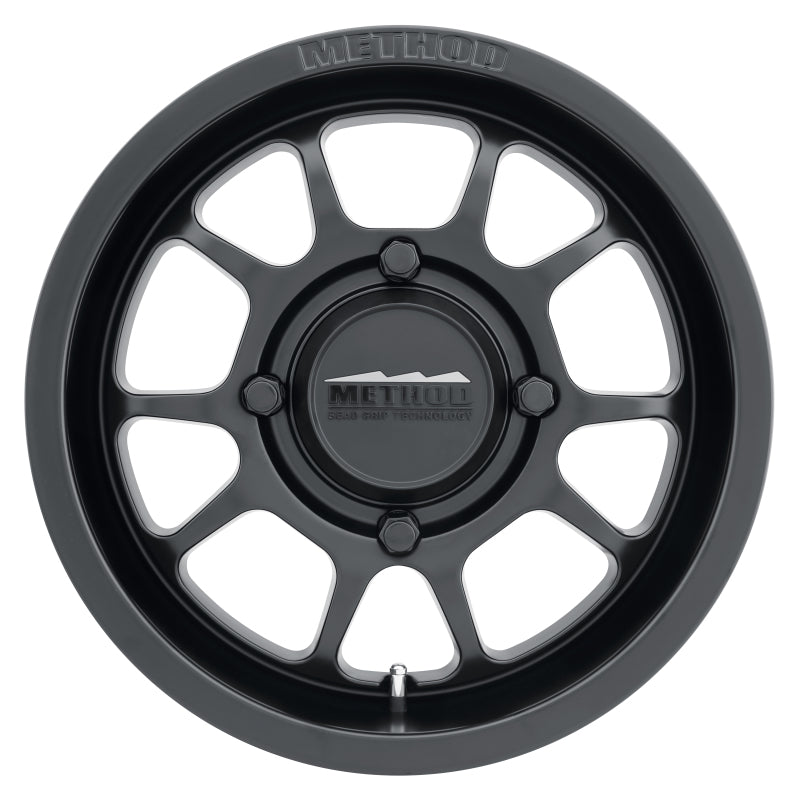 Method MR409 Bead Grip 14x7 / 4+3/13mm Offset / 4x156 / 132mm CB Matte Black Wheel